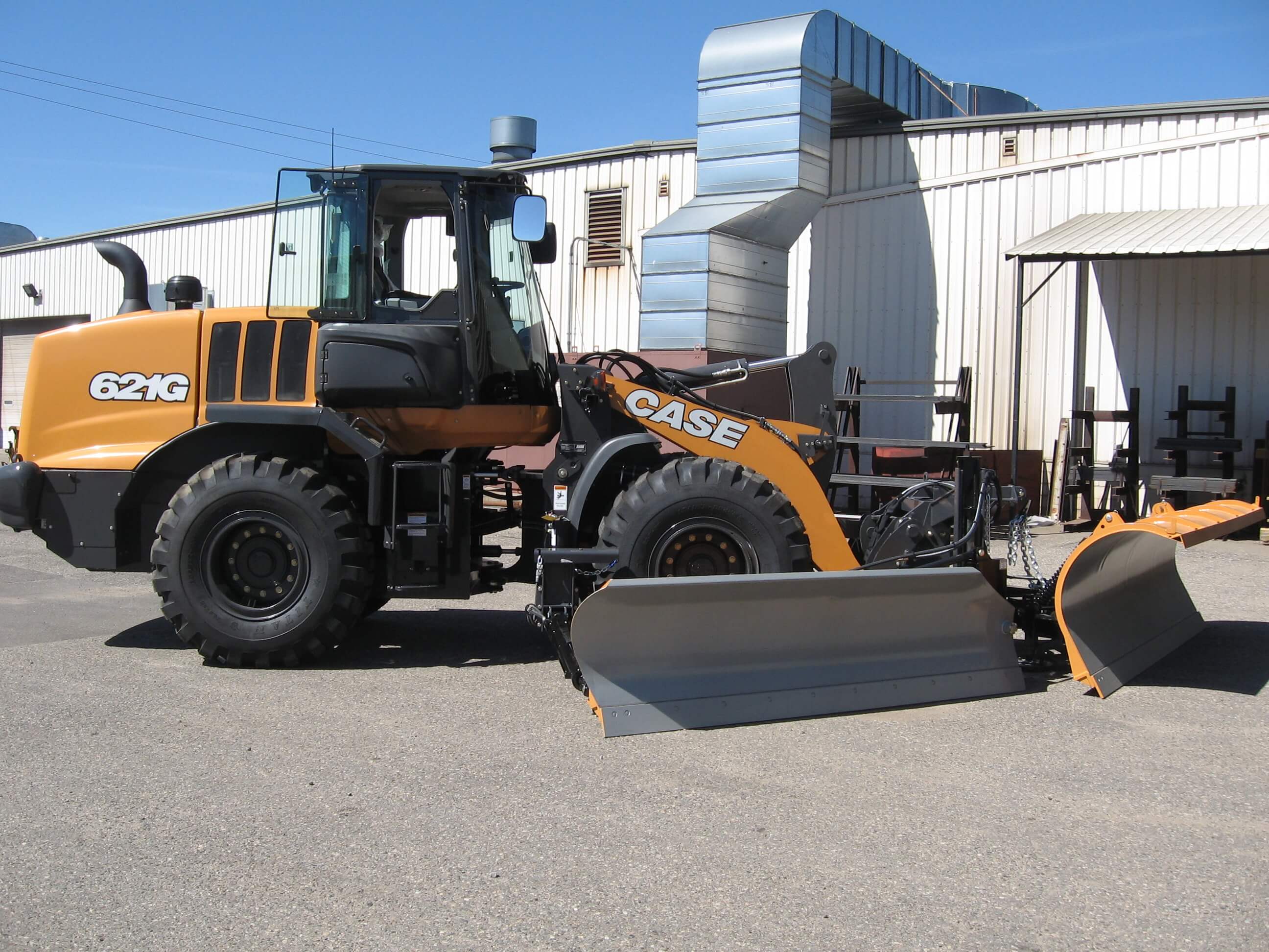 Case Loader Mounted Snow Wing, Snow Plow Equipment
